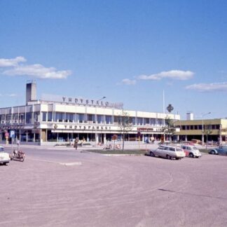 Postikortti, Kuusankosken keskustaa kesällä 1969 (431509)