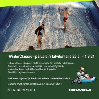 Winterclassic - liikunnallinen päiväleiri 12-17 –vuotiaille (989452)