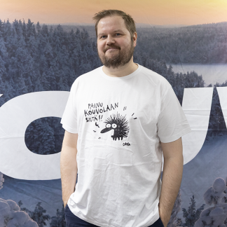 Painu Kouvolaan siitä -T-paita